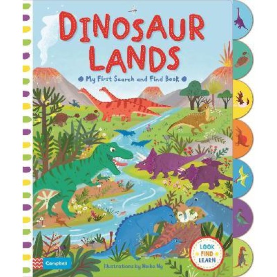 Dinosaur Lands (My First Search and Find Board Book) - The Bookshop